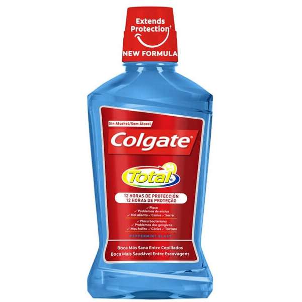 دهان شویه کلگیت مدل Plaque care حجم 420 میلی لیتر