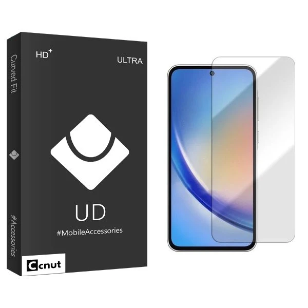 محافظ صفحه نمایش کوکونات مدل UDB مناسب برای گوشی موبایل سامسونگ Galaxy A35