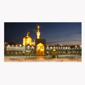 پرچم مدل مخمل طرح حرم امام رضا ع کد 6831M