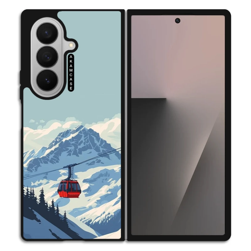 کاور آکام مدل AMC-WSGZFOLD7-MOUNTAINS-14 مناسب برای گوشی موبایل سامسونگ Galaxy Z Fold 7