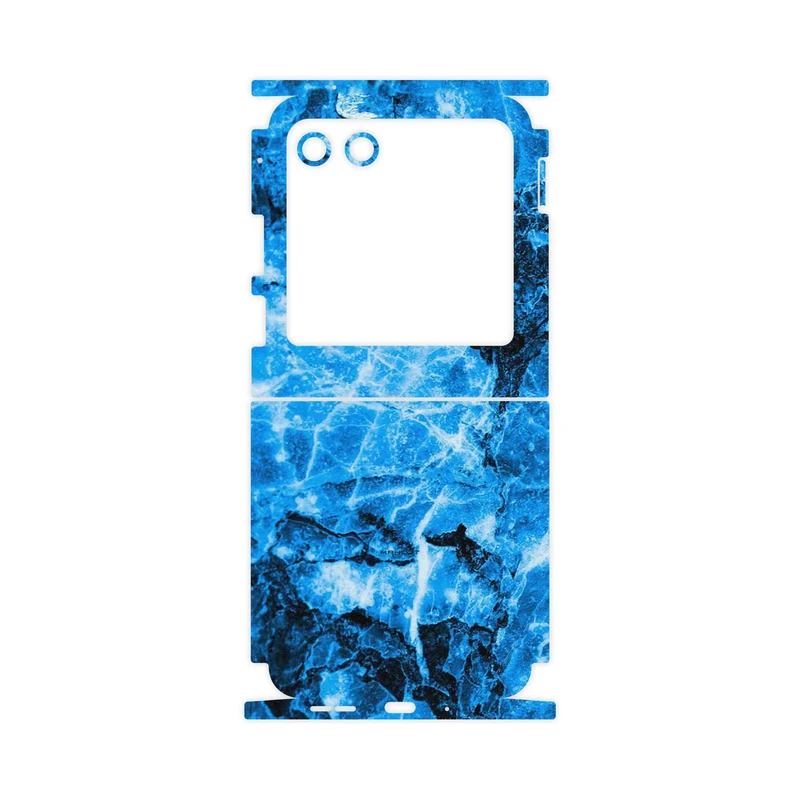 برچسب پوششی ماهوت مدل Blue Marble-FullSkin مناسب برای گوشی موبایل موتورولا Razr 40 Ultra