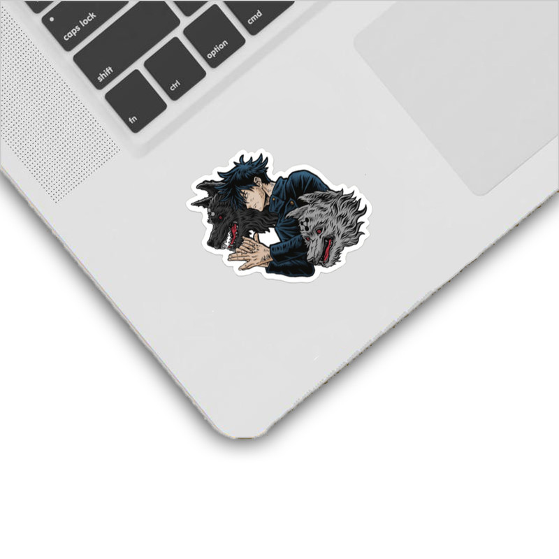 استیکر لپ تاپ و موبایل گوفی طرح انیمه جوجوتسو کایسن مدل Nanami 1 مجموعه 5 عددی