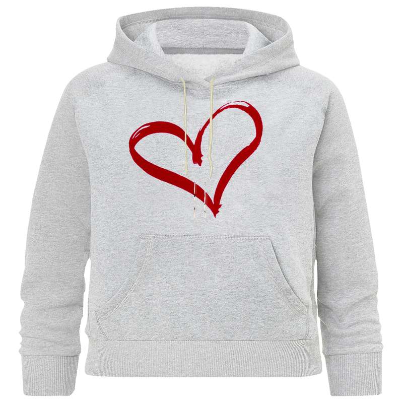 هودی دخترانه مدل M 176 قلب