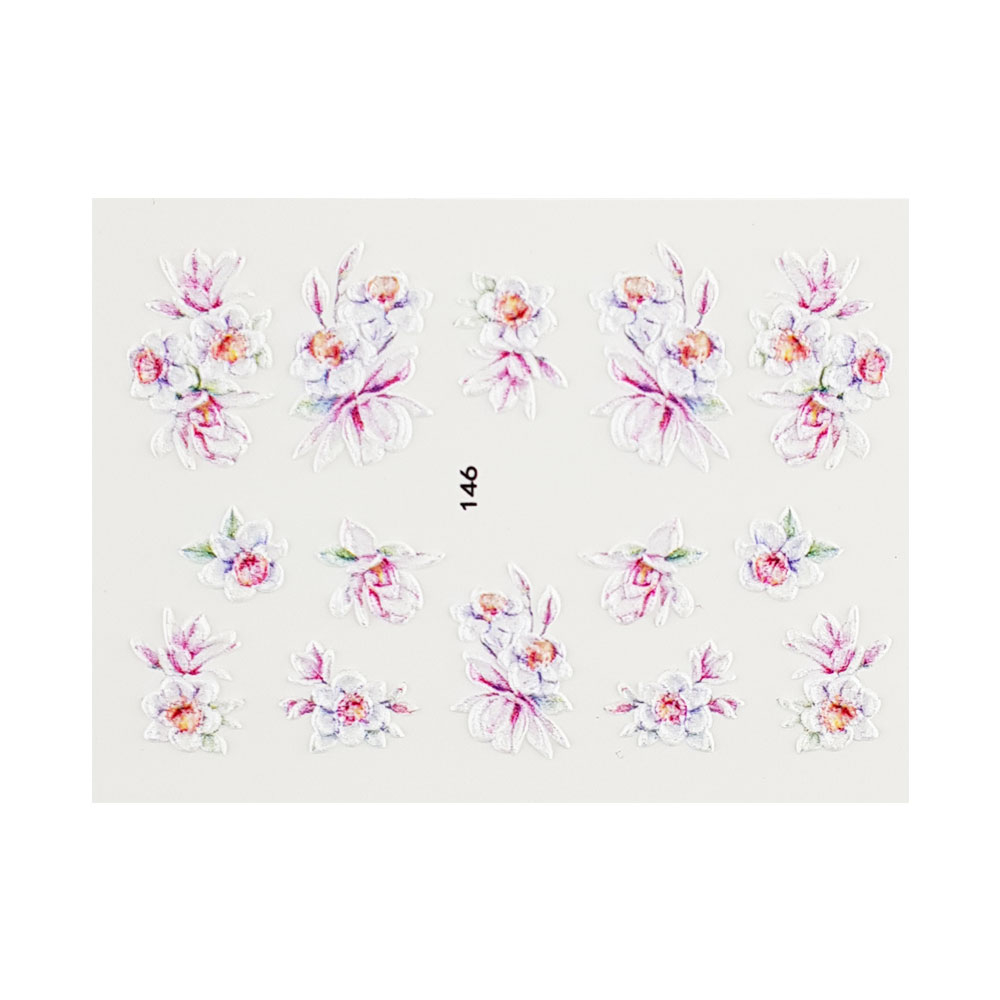 برچسب لنز ناخن مدل 5D-146
