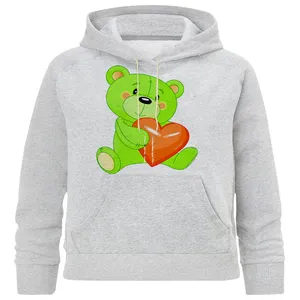 هودی دخترانه مدل خرس کد M 58