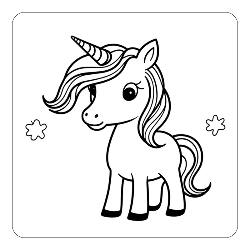 مگنت کاکتی طرح اسب تک شاخ و یونیکورن مدل mp29816