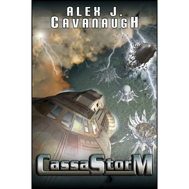 کتاب Cassastorm اثر Alex J. Cavanaugh انتشارات Dancing Lemur Press