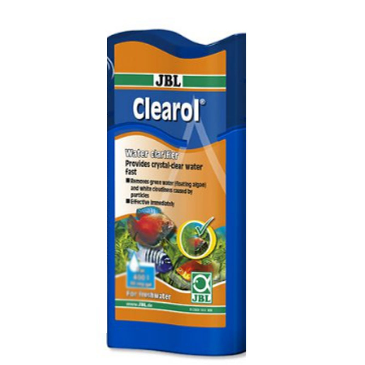 محلول شفاف کننده آب آکواریوم جی بی ال مدل clearol حجم 500 میلی لیتر