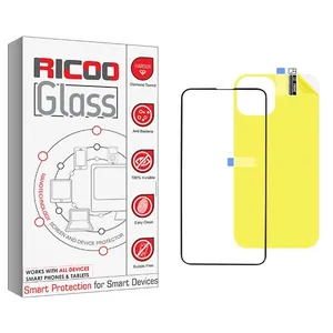 Ricoo RiC2 Screen Protector For Apple  iPhone 14 With Back Protector