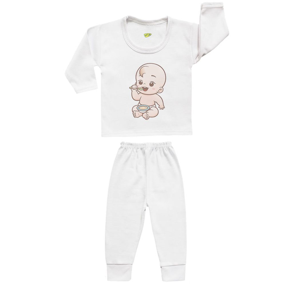ست تی شرت و شلوار نوزادی کارانس مدل SBS-3001