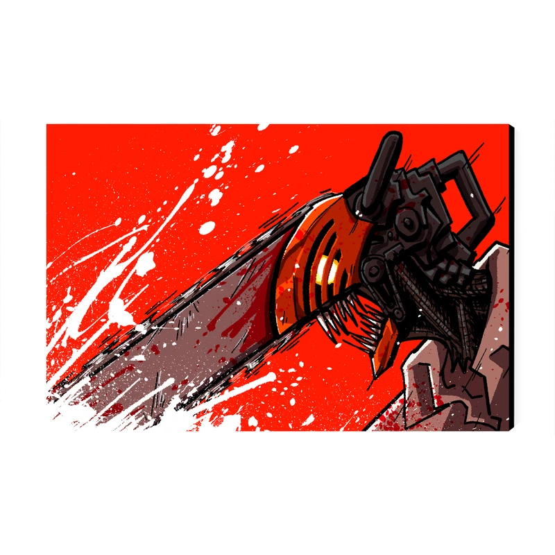 تابلو شاسی عرش مدل انیمه مرد اره ای Chainsaw Man کد As3368