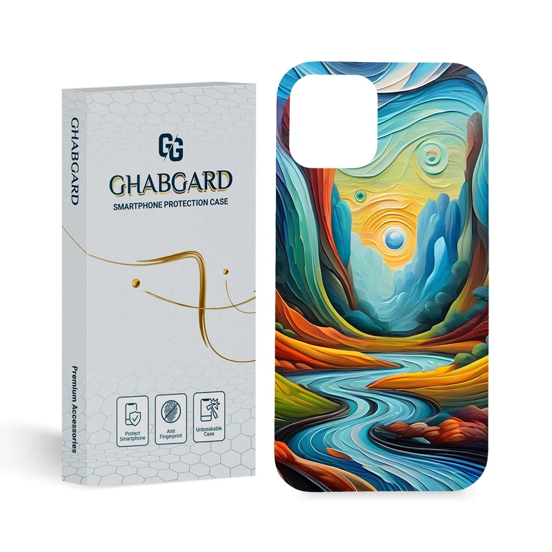 کاور قاب گارد مدل هنری مناسب برای گوشی موبایل اپل iPhone 12 / 12 Pro