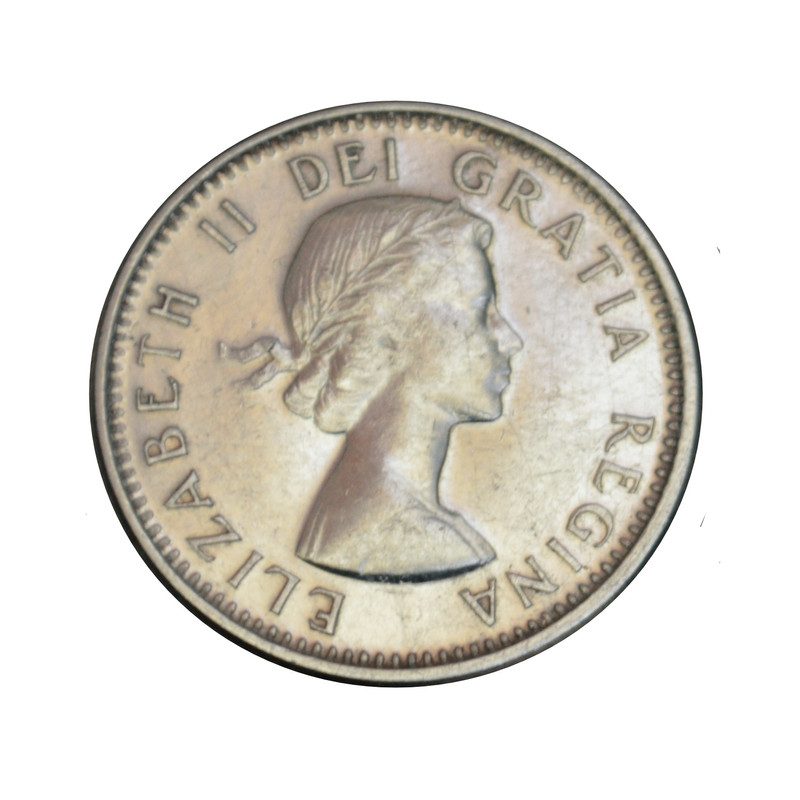 سکه تزیینی مدل کشور کانادا 10 سنت 1964 میلادی