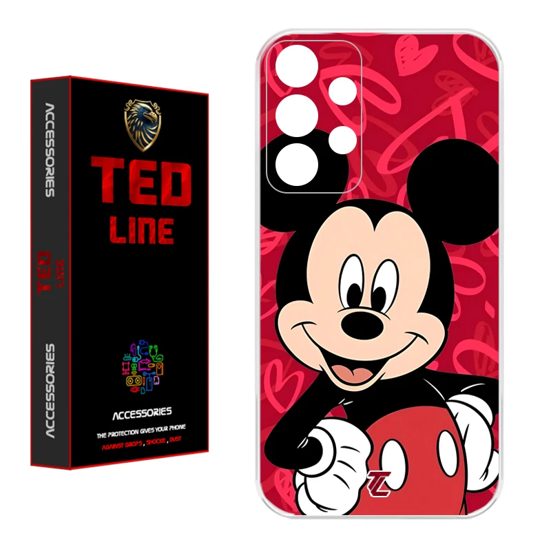 کاور تدلاین طرح میکی موس کد 1148 مناسب برای گوشی موبایل سامسونگ Galaxy A73