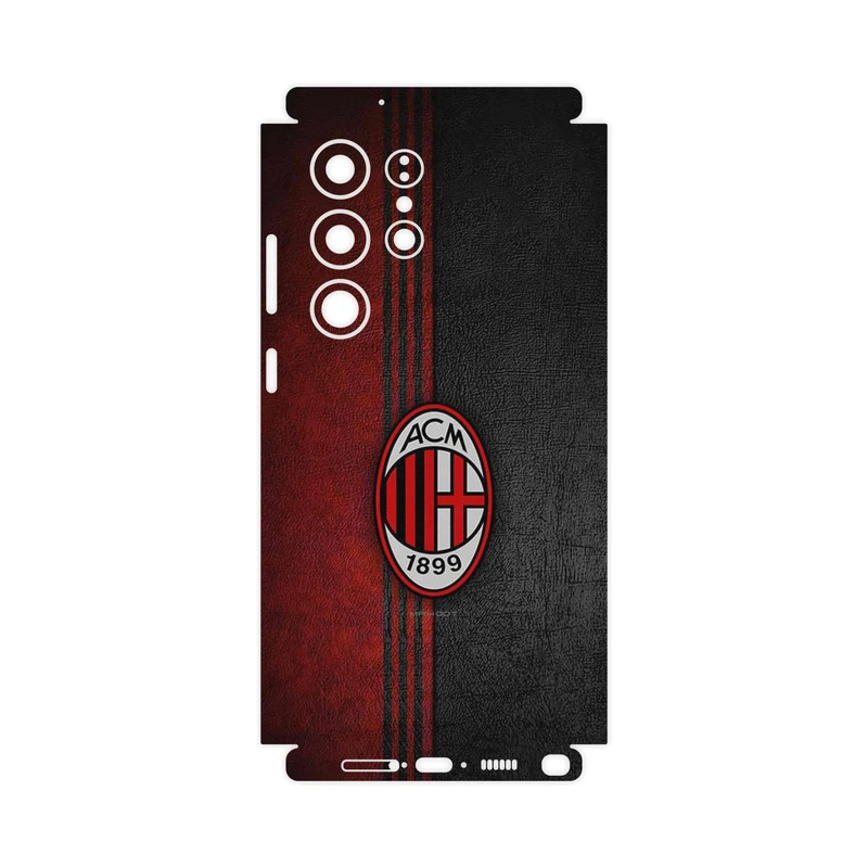 برچسب پوششی ماهوت مدل AC_Milan-FullSkin مناسب برای گوشی موبایل سامسونگ Galaxy S23 Ultra