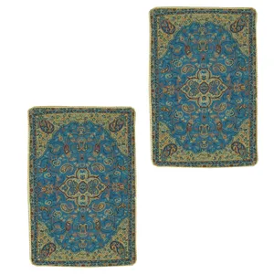 رومیزی ترمه مدل نسترن کد ASALI-97 بسته دو عددی