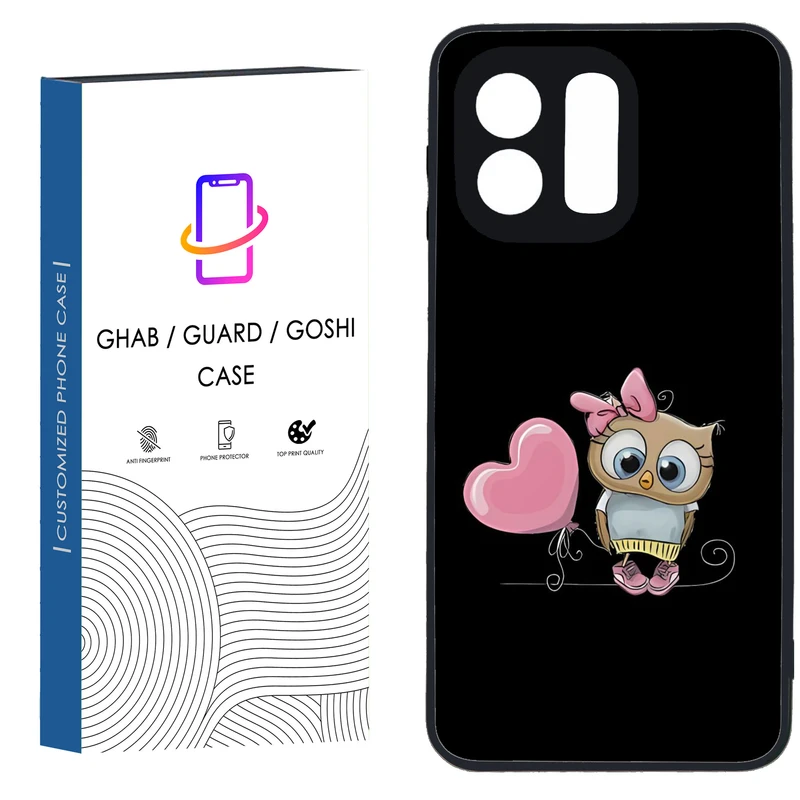 کاور قاب گارد گوشی طرح دخترانه کد 28 - TPU مناسب برای گوشی موبایل شیائومی Redmi Note 12 4G