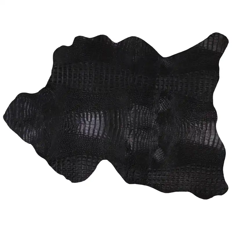 چرم طبیعی مدل بزی کورکودیل کد 02G102C