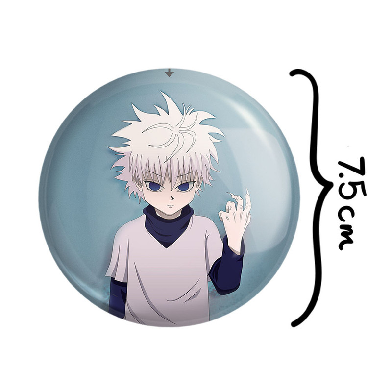 آینه جیبی خندالو مدل کیلوا زولدیک انیمه Hunter × Hunter کد 11942 آینه جیبی خندالو مدل کیلوا زولدیک انیمه Hunter × Hunter کد 11942