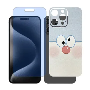 Glass Together model matte anti blue screen protector Suitable for Apple iPhone 16 Pro Max mobile phone with back cover sticker