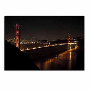 تابلو شاسی بکلیت طرح معماری مدرن و پل گلدن گیت و منظره شهر مدل SH-643