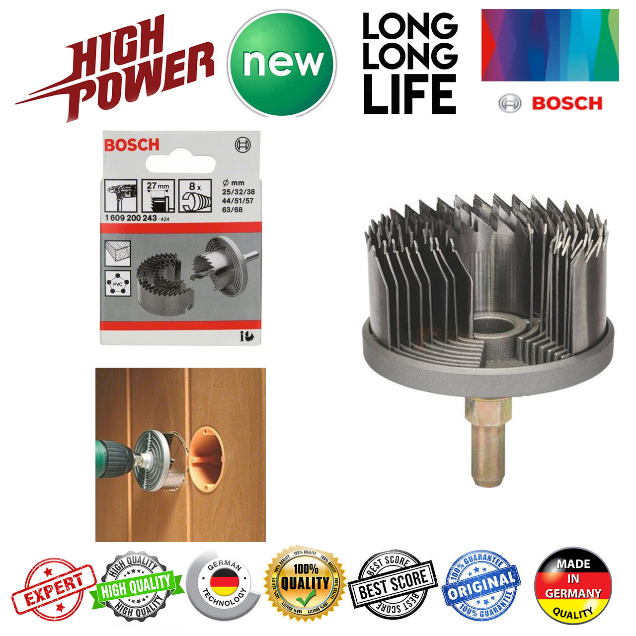 دریل چکشی شارژِی بوش مدل GSB 18V50 2A BRUSHLESS مجموعه 72 عددی دریل چکشی شارژِی بوش مدل GSB 18V50 2A BRUSHLESS مجموعه 72 عددی