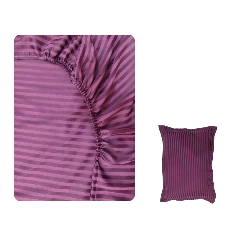 سرویس ملحفه پانیذ پود مدل هتلی کد HTL1 یک نفره 2 تکه