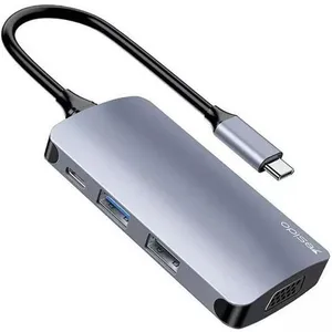 YESIDO HB16 7IN1 MULTIFUNCTIONAL TYPEC HUB 