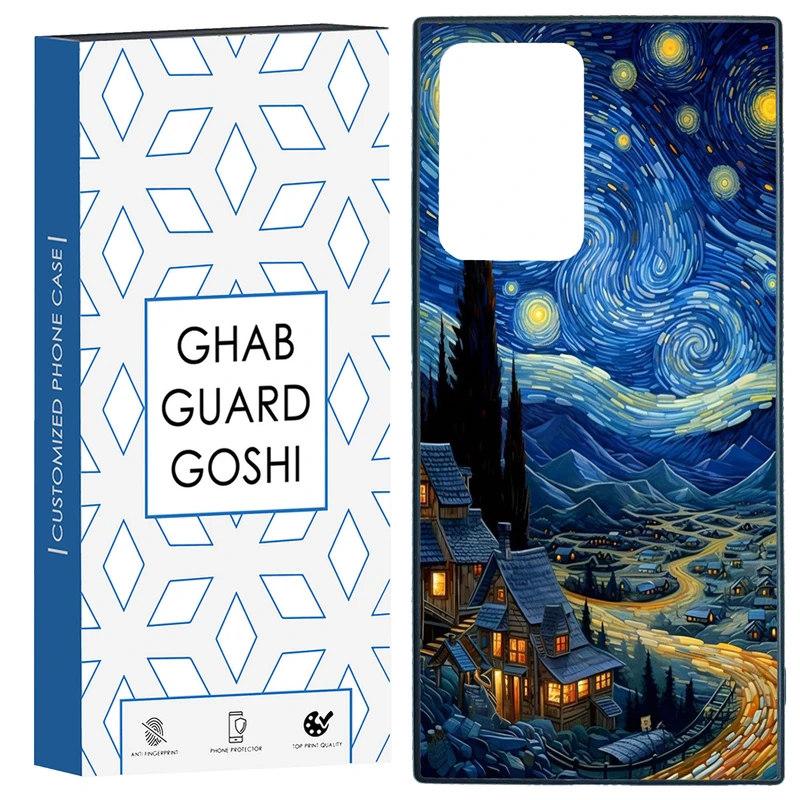 کاور قاب گارد گوشی طرح ونگوگ کد TPU-069 مناسب برای گوشی موبایل سامسونگ Galaxy Note 20 Ultra