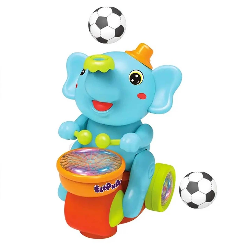 اسباب بازی مدل فیل اسکوتر سوار طرح فوتبالیست کد 664B