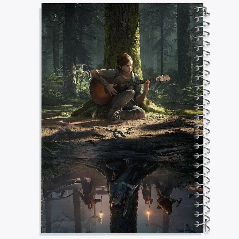 دفتر لیست خرید 50 برگ خندالو طرح The Last Of Us کد 4868
