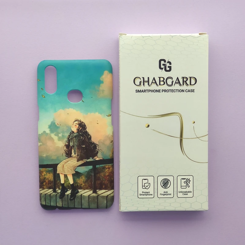 کاور قاب گارد مدل دخترانه مناسب برای گوشی موبایل سامسونگ Galaxy A10S