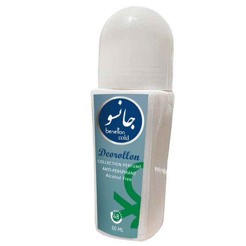 رول ضد تعریق جانسو مدل benetton cold حجم 60 میلی لیتر