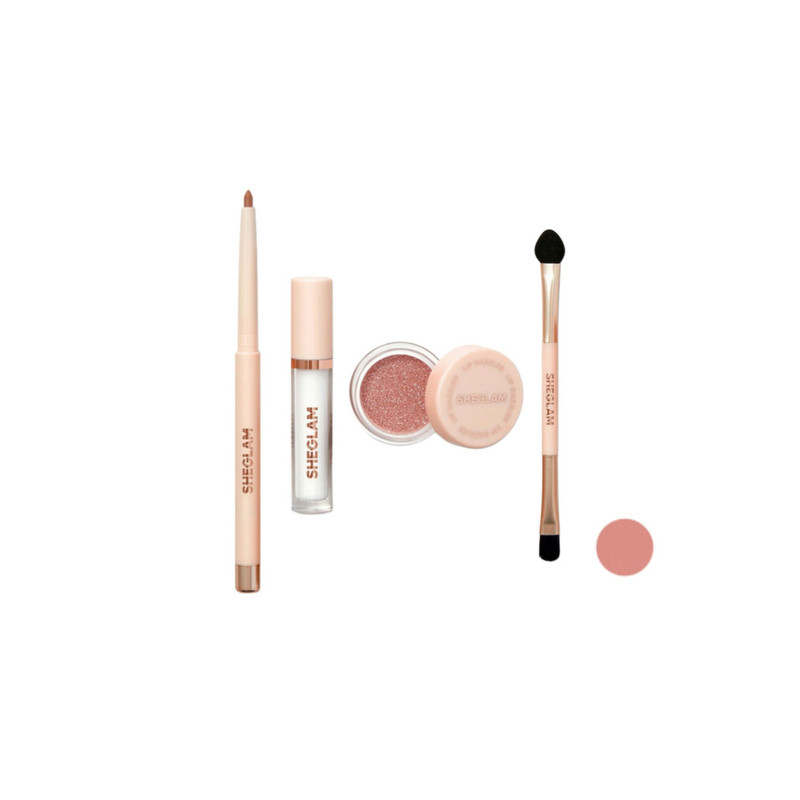 مجموعه آرایش لب شیگلم مدل Glitter Kit Debutante شماره 01 مجموعه 4 عددی