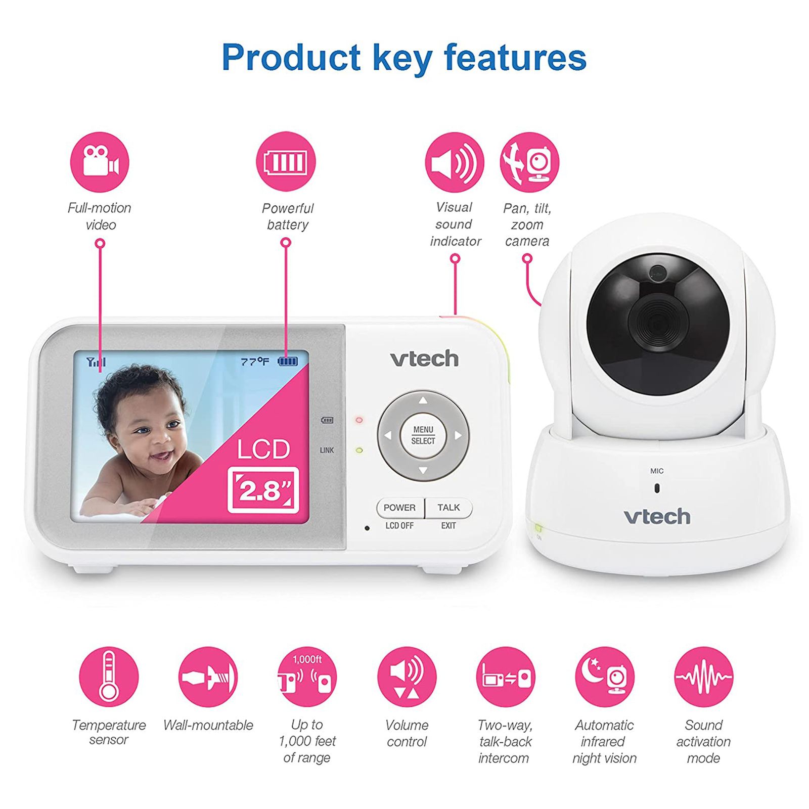 دوربین کنترل کودک وی تک مدل V923 -  - 2