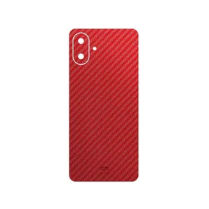 MAHOOT Red-Fiber Cover Sticker for Samsung Galaxy A07