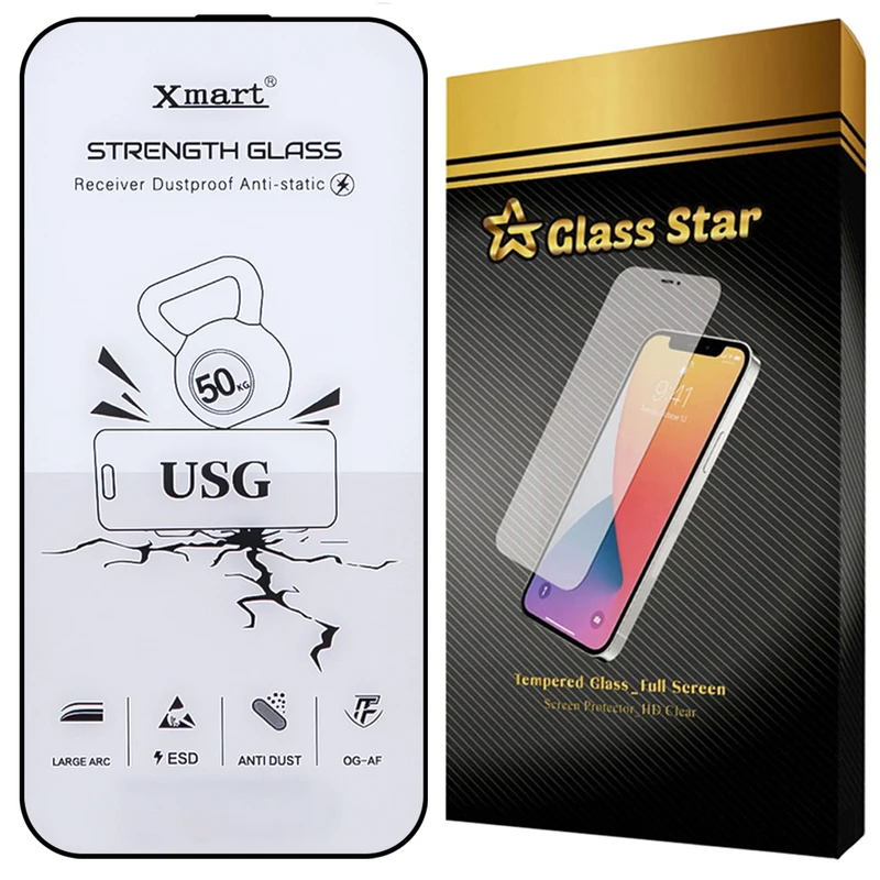 محافظ صفحه نمایش گلس استار مدل XMTG مناسب برای گوشی موبایل اپل iPhone 15 / iPhone 16
