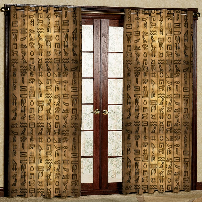 پرده مدل خط میخی هازان پانچی کد 4337 سایز 140x200 سانتی متر