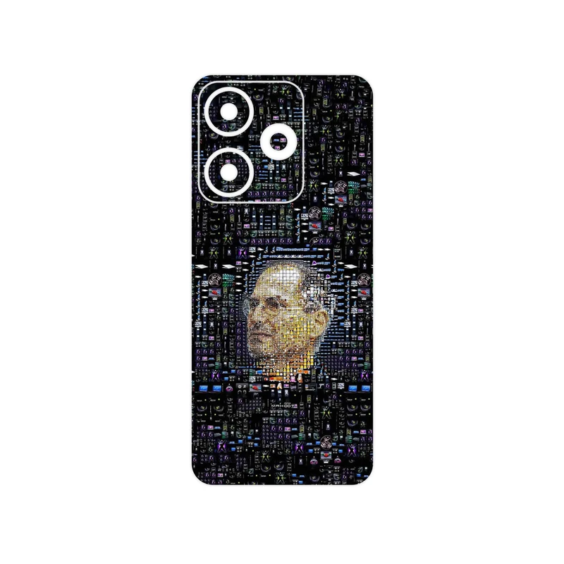 برچسب پوششی ماهوت مدل Collage of Steve Jobs 2 مناسب برای گوشی موبایل شیائومی Redmi 13x