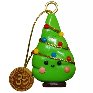 آویز کیف زنانه مدل درخت کریسمس کد 5541