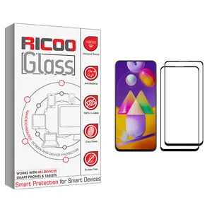 ricoo +HD Screen Protector For Samsung Galaxy M31s Pack Of 2