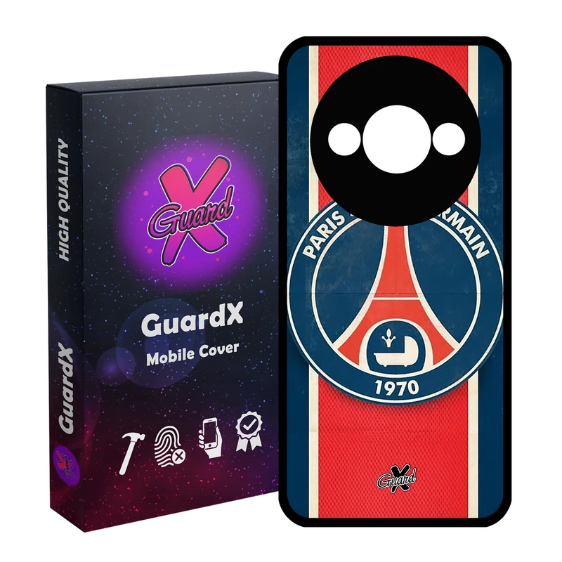 کاور گارد ایکس طرح PSG مدل قاب Glass10055 مناسب برای گوشی موبایل شیائومی Redmi A3 4G/ A3X 4G/ Poco C61