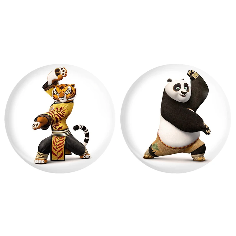 مگنت خندالو طرح پاندا کونگ‌فوکار کد 13781382 مجموعه 2 عددی