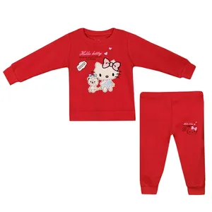 ست سویشرت و شلوار دخترانه مدل کیتی 18