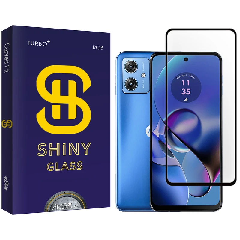محافظ صفحه نمایش شیشه ای آتوچبو مدل Shiny مناسب برای گوشی موبایل موتورولا Moto G64