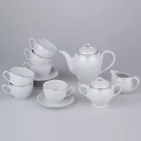 سرویس چای خوری 17 پارچه مقصود مدل دانمارکی لوکاس لوستر	