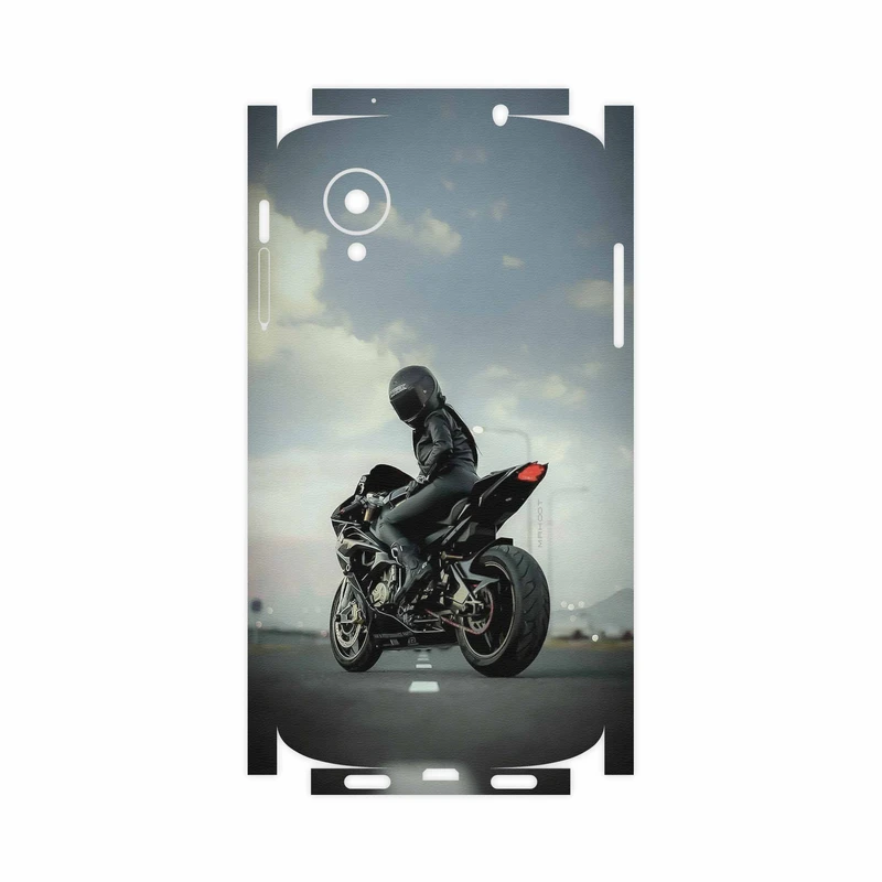 برچسب پوششی ماهوت مدل Motorcycling-FullSkin مناسب برای گوشی موبایل گوگل Nexus 5