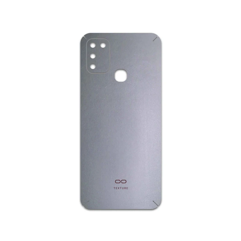 برچسب پوششی ماهوت مدل Matte-Silver مناسب برای گوشی موبایل اینفینیکس Hot 11 Play