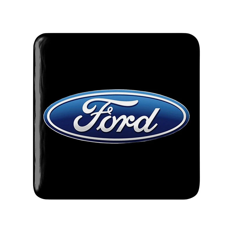 مگنت خندالو طرح فورد Ford مدل مربعی کد 30719