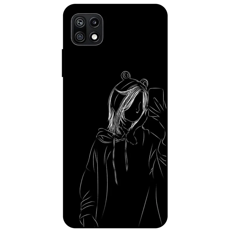 کاور مگافون طرح دخترانه مدل 1841 مناسب برای گوشی موبایل سامسونگ Galaxy F42